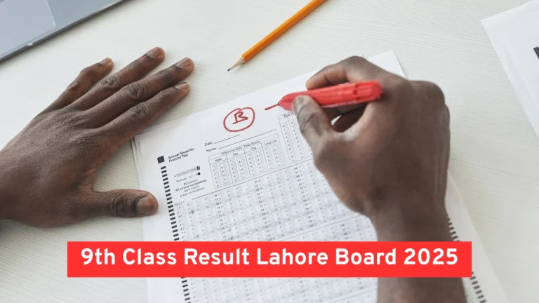 9th Class Result Lahore Board 2025