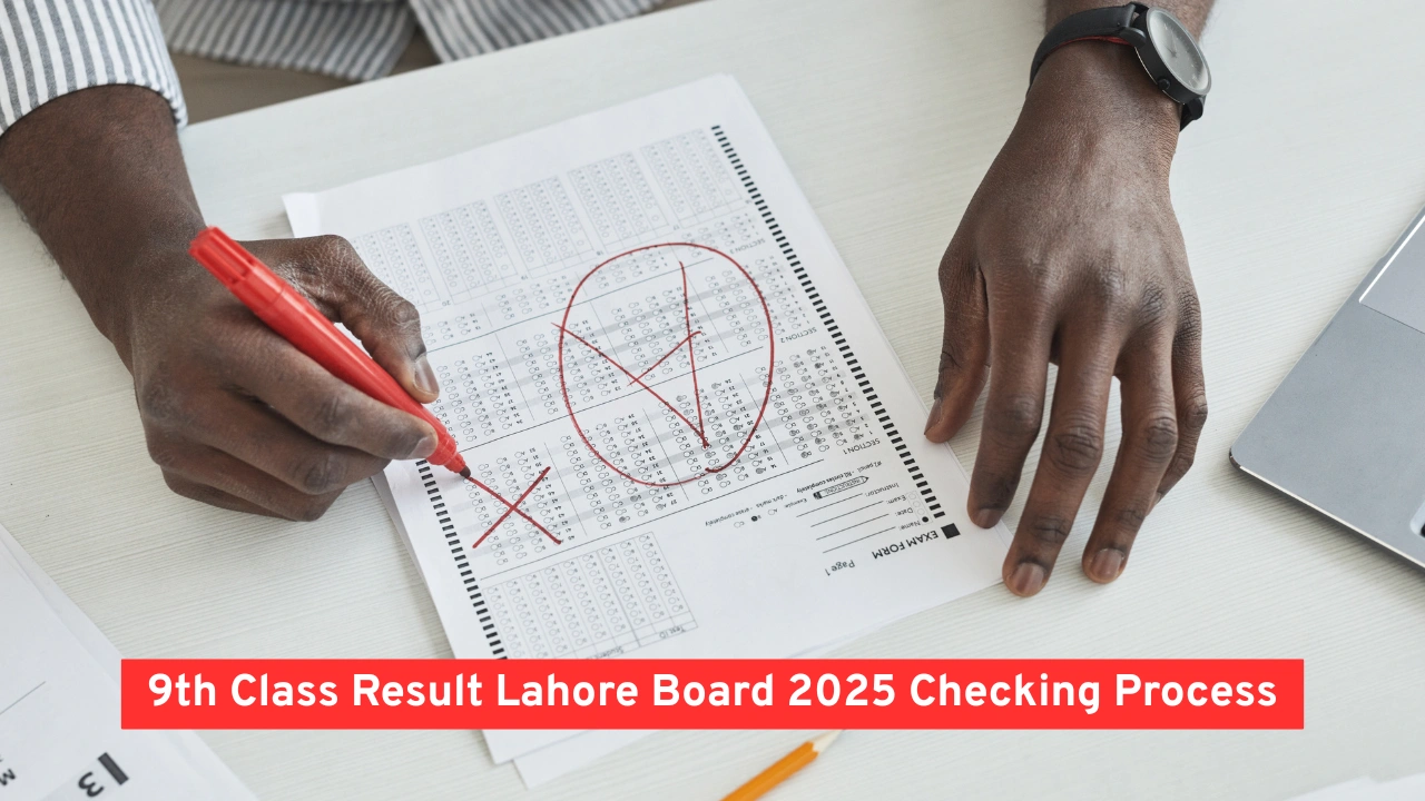9th Class Result Lahore Board 2025 Checking Process