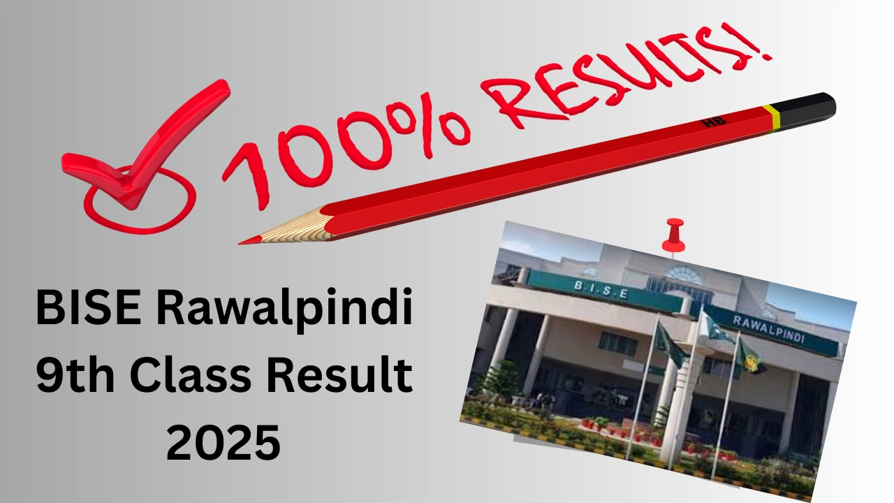 BISE Rawalpindi 9th Class Result 2025