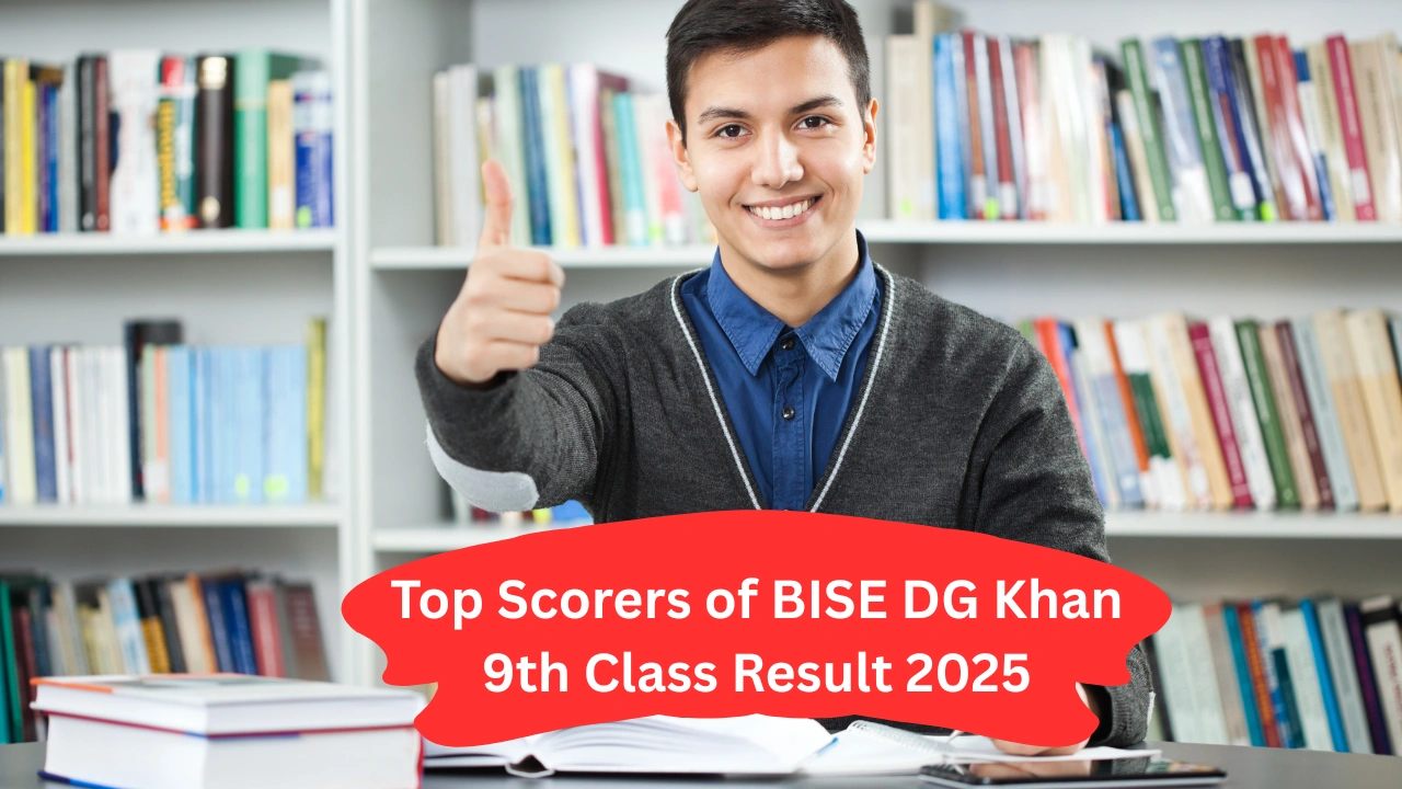 Top Scorers of BISE DG Khan 9th Class Result 2025