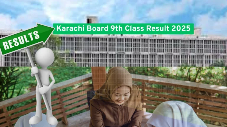 Karachi Board 9th Class Result 2025